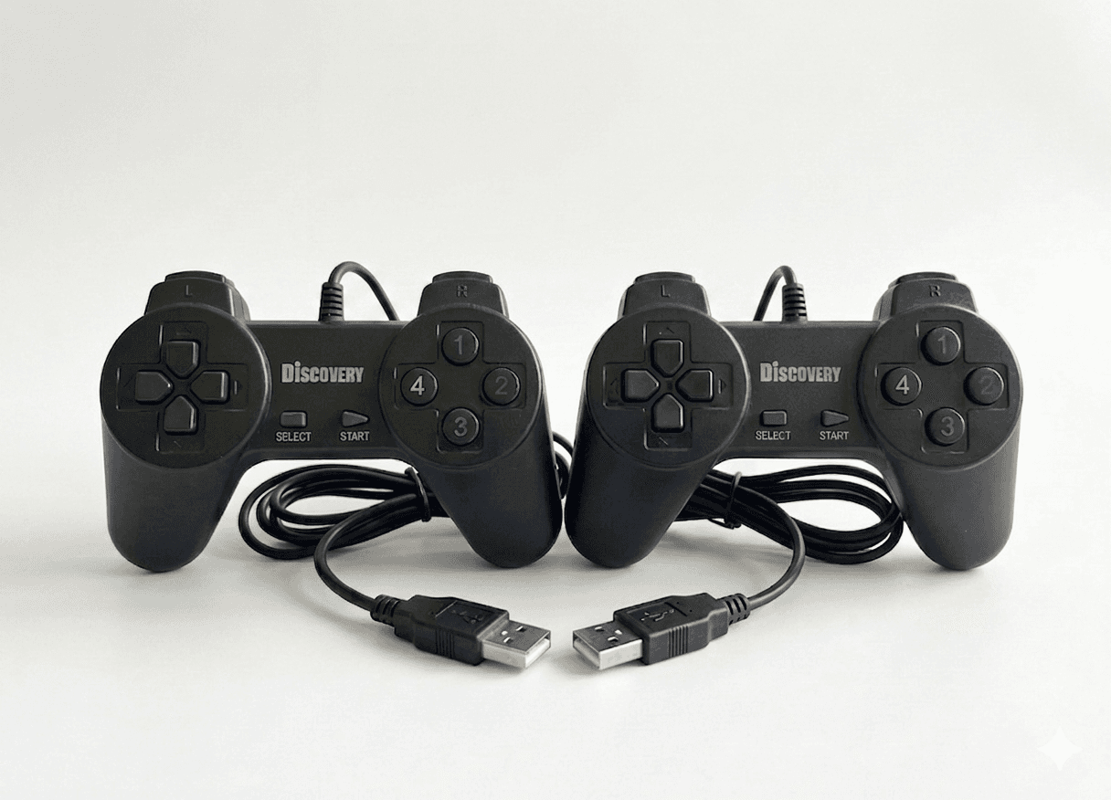MANETTE DE JEUX DOUBLE DISCOVERY USB