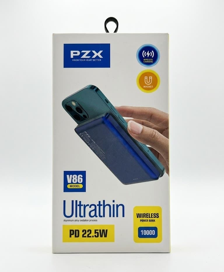 Power Bank PZX V86 MagSafe sans fil 22.5W 10000 mAh