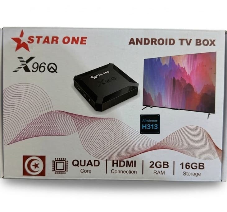 Box Android TV Star One X96Q