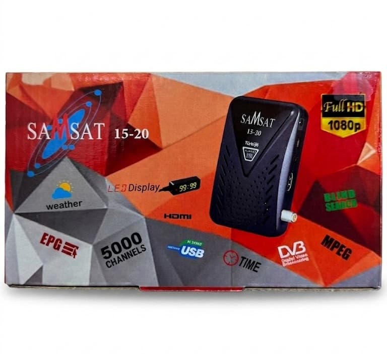 Récepteur satellite Samsat 15-20 HD